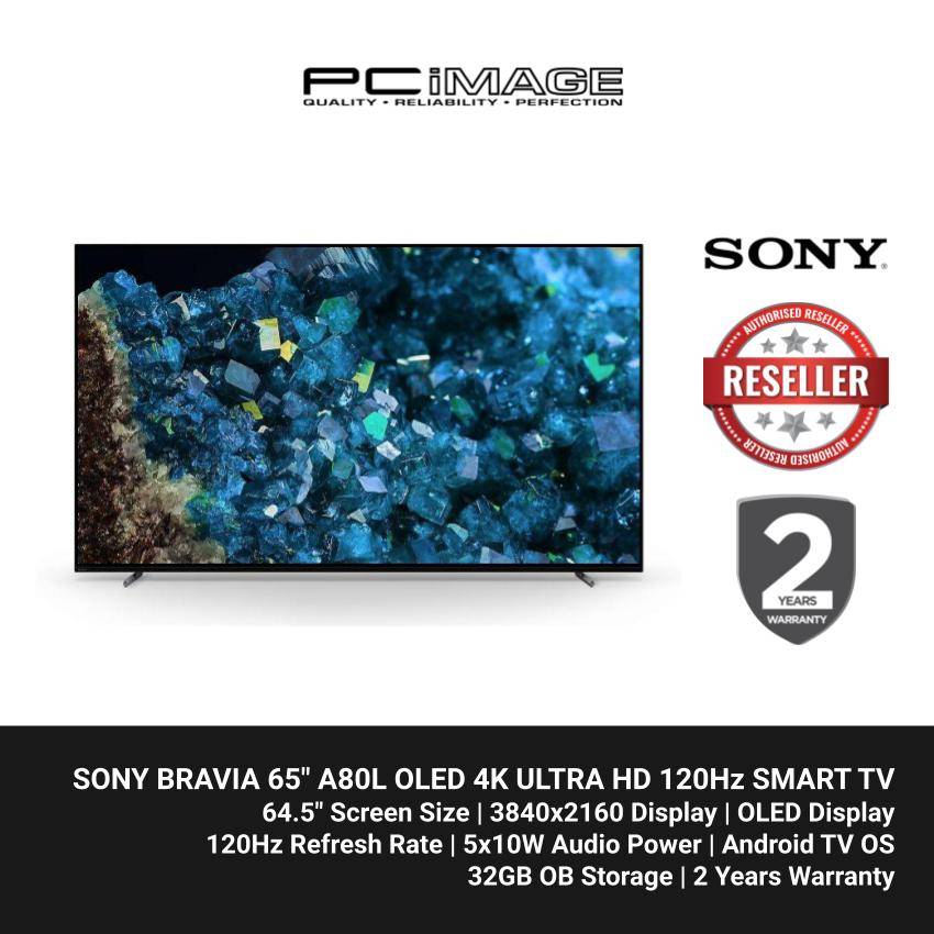 SONY BRAVIA XR65A80L 65" A80L OLED 4K ULTRA HD 120Hz SMART TV