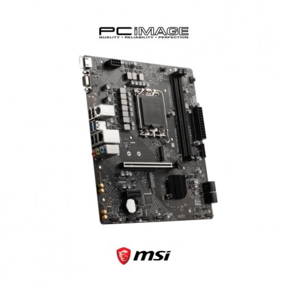 MSI PRO H610M-E DDR4 LGA1700 M-ATX MOTHERBOARD MSI PRO H610M-E DDR4 LGA1700 M-ATX MOTHERBOARD