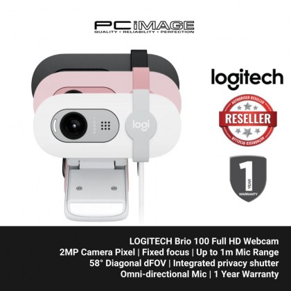 LOGITECH Brio 100 Full HD Webcam