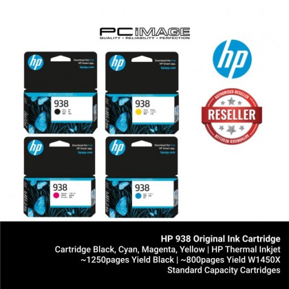 HP 938 Original Ink Cartridge HP 938 Original Ink Cartridge