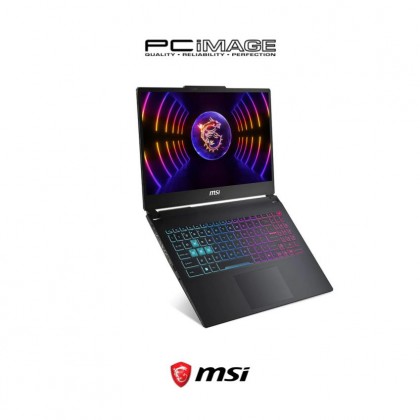 MSI CYBORG 15 A13VEK-887MY 15.6" FHD 144Hz Gaming Laptop Translucent Black (i7-13620H, 16GB DDR5 (8GB*2), 512GB, RTX 4050 6GB, WIN11H)