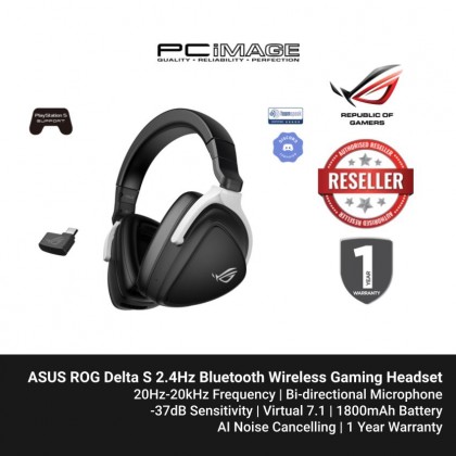 ASUS ROG Delta S 2.4Hz Bluetooth Wireless Gaming Headset