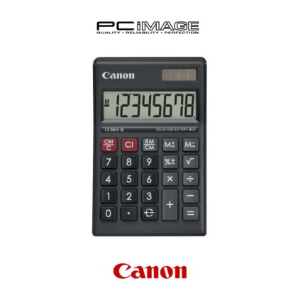 CANON LS-88Hi III 8 Digits Desktop Calculator - Popular mini desktop model with extra large display CANON LS-88Hi III 8 Digits Desktop Calculator - Popular mini desktop model with extra large display