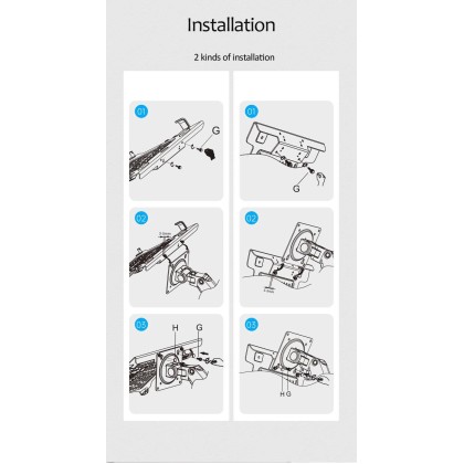 NB NORTH BAYOU FP-2 VESA LAPTOP MOUNT HOLDER / LAPTOP TRAY FOR 10" - 17", UP TO 10KG