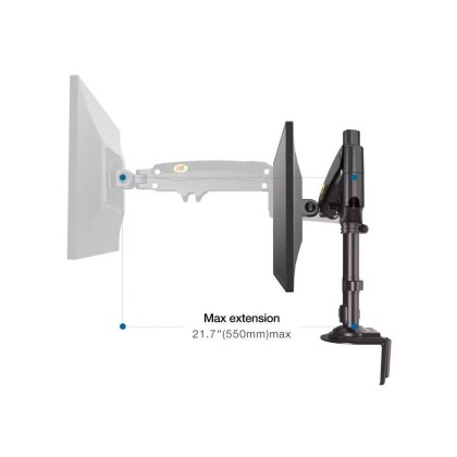 NB NORTH BAYOU H100 GAS-STRUT LCD / LED MONITOR HOLDER FOR 17''-30" , UP TO 9KG EACH