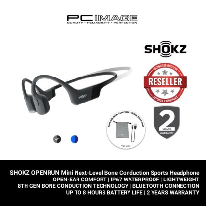 SHOKZ OPENRUN MINI Open-Ear Wireless Bone Conduction Headphones