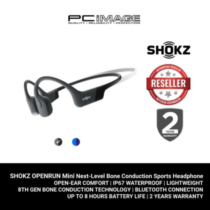 SHOKZ OPENRUN MINI Open-Ear Wireless Bone Conduction Headphones