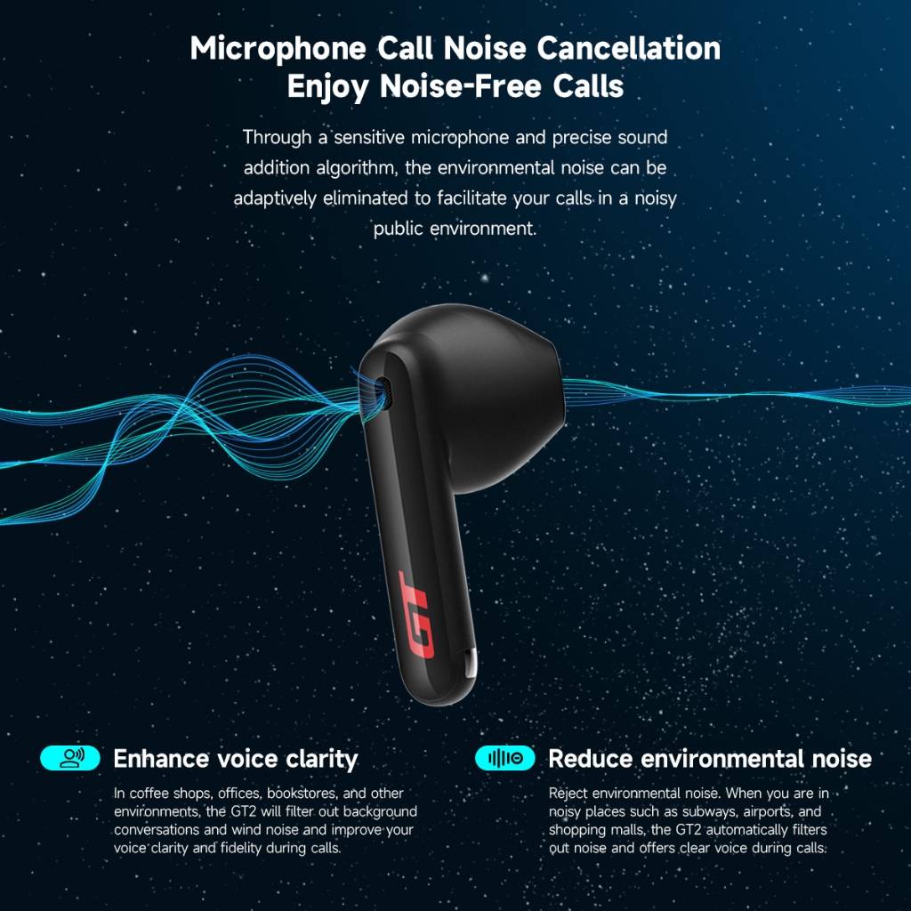 EDIFIER HECATE GT2 True Wireless Gaming Earbuds | PC Image