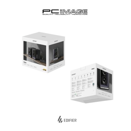 EDIFIER QR65 Desktop Active Monitor with GanN Charger Speaker - Black