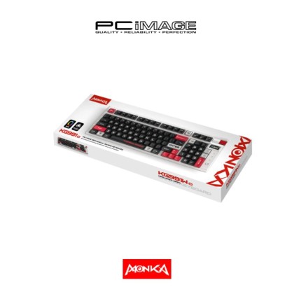 MONKA STORM KG991W TRI MODE WIRELESS MECHANICAL RGB GAMING KEYBOARD