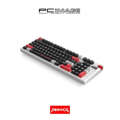 MONKA STORM KG991W TRI MODE WIRELESS MECHANICAL RGB GAMING KEYBOARD