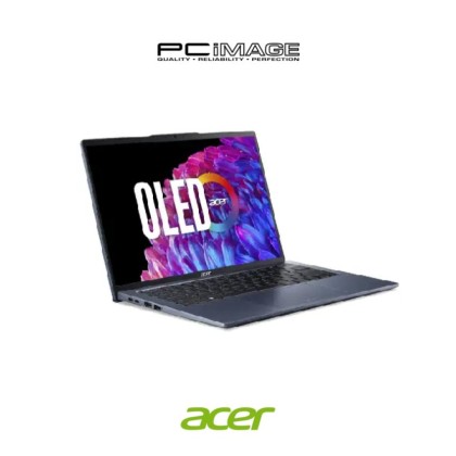 ACER Swift GO SFG14-73-726N / SFG14-73-7331 14" OLED Laptop (U7-155H, 16GB LPDDR5X, 1TB SSD, Intel, Win11H, OfficeHNS) + FREE RM150 TNG ACER Swift GO SFG14-73-726N / SFG14-73-7331 14" OLED Laptop (U7-155H, 16GB LPDDR5X, 1TB SSD, Intel, Win11H, OfficeHNS) + FREE RM150 TNG