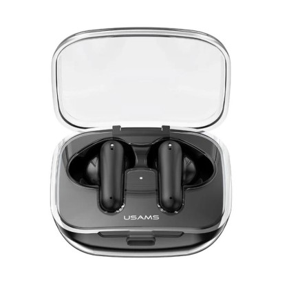USAMS US-BE16 BE SERIES TRANSPARENT TWS EARBUDS - BT5.3 / PT 6H / CT 3H / 300MAH / 1YW