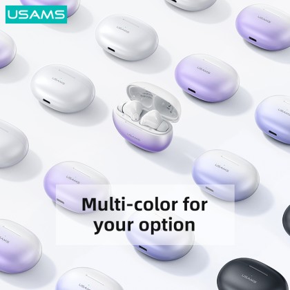 USAMS US-XD19 X-DON SERIES DUAL MIC ENC TWS WIRELESS EARBUDS - BT5.3 / 400MAH / PT 6H / TT 3H / 1YW
