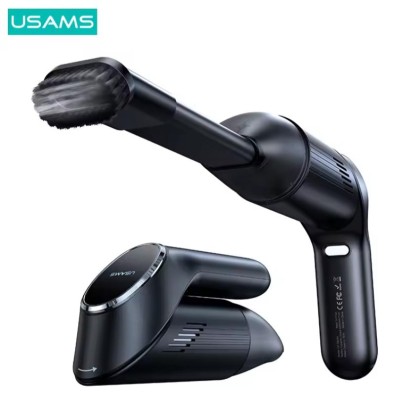 USAMS US-ZB259 YAJ SERIES PORTABLE HANDHELD FOLDING VACUUM - 4300PA / 4000MAH / 55W / WT 15MINS / 6MW - BLACK