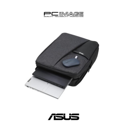 ASUS AP4600 Backpack (Quick-Access Pockets, Water-Repellent Protection and Style, Lightweight, Practical and Durable, Fit up to 17" Laptop) 90XB08L0-BBP000