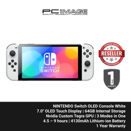 Nintendo Switch OLED Console White