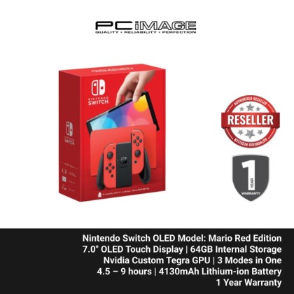 Nintendo Switch OLED Model: Mario Red Edition