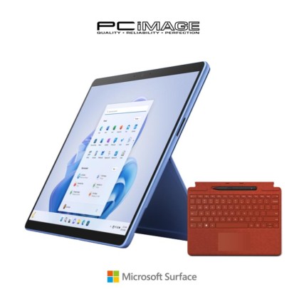 [ DEMO UNIT ] MICROSOFT SURFACE PRO 9 I5-1235U/8GB RAM/256GB SSD/INTEL IRISXE/13"/SAPPHIRE QG8-00030