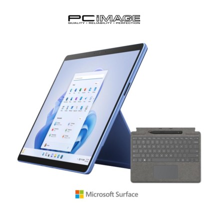 [ DEMO UNIT ] MICROSOFT SURFACE PRO 9 I5-1235U/8GB RAM/256GB SSD/INTEL IRISXE/13"/SAPPHIRE QG8-00030
