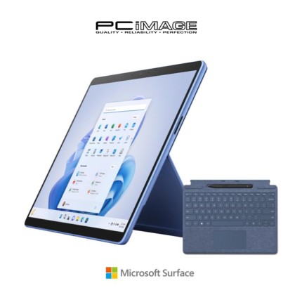 [ DEMO UNIT ] MICROSOFT SURFACE PRO 9 I5-1235U/8GB RAM/256GB SSD/INTEL IRISXE/13"/SAPPHIRE QG8-00030