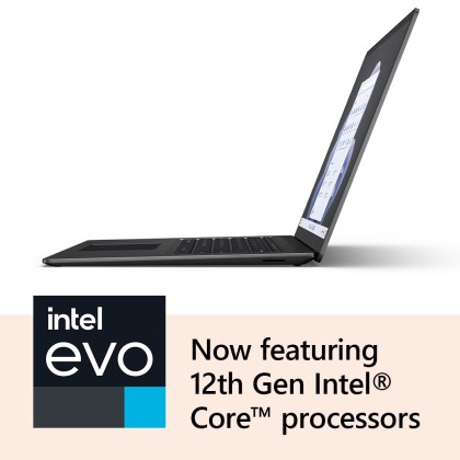 [ DEMO UNIT ] MICROSOFT SURFACE LAPTOP 5 I7-1255U EVO/8GB LPDDR5X/512GB SSD/INTEL IRIS XE/W11H/15"/BLACK RHI-00043