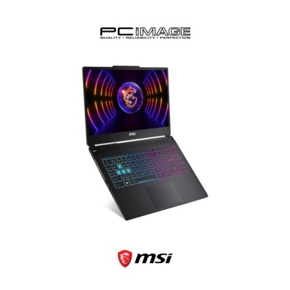 MSI Cyborg 15 A13VFK-1257MY 15.6" FHD 144Hz Gaming Laptop (i5-13420H, 16GB DDR5 RAM, 512GB SSD, RTX 4060 6GB, Win11, Translucent Black)