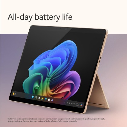 Microsoft Surface Pro - Copilot+ PC - 13" touchscreen - Snapdragon® X Plus 10 Core - 16GB Memory - 512GB SSD - Device Only - (11th Edition) - Dune