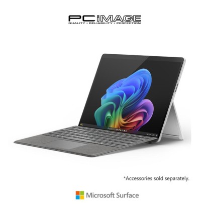 Microsoft Surface Pro - Copilot+ PC - 13" OLED touchscreen - Snapdragon® X Elite 12 Core - 16GB Memory - 512GB SSD - Device Only - (11th Edition) - Platinum