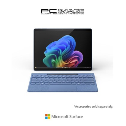 Microsoft Surface Pro - Copilot+ PC - 13" OLED touchscreen - Snapdragon® X Elite 12 Core - 16GB Memory - 512GB SSD - Device Only - (Latest Model, 11th Edition) - Sapphire + FREE BUNDLE