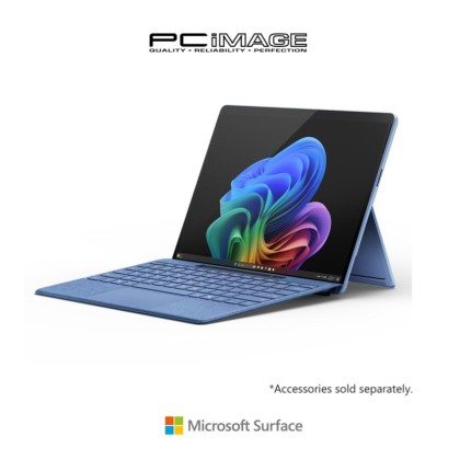 Microsoft Surface Pro - Copilot+ PC - 13" OLED touchscreen - Snapdragon® X Elite 12 Core - 16GB Memory - 512GB SSD - Device Only - (Latest Model, 11th Edition) - Sapphire + FREE BUNDLE