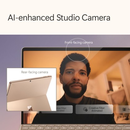 Microsoft Surface Pro - Copilot+ PC - 13" OLED touchscreen - Snapdragon® X Elite 12 Core - 16GB Memory - 512GB SSD - Device Only - (11th Edition) - Dune Microsoft Surface Pro - Copilot+ PC - 13" OLED touchscreen - Snapdragon® X Elite 12 Core - 16GB Memory - 512GB SSD - Device Only - (11th Edition) - Dune