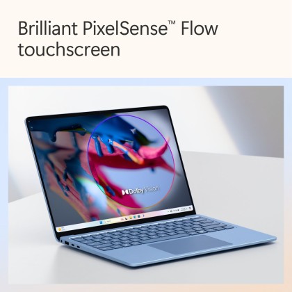 Microsoft Surface Laptop - Copilot+ PC - 13.8" touchscreen - Snapdragon® X Plus 10 Core - 16GB Memory - 512GB SSD - (7th Edition) - Sapphire + FREE BUNDLE