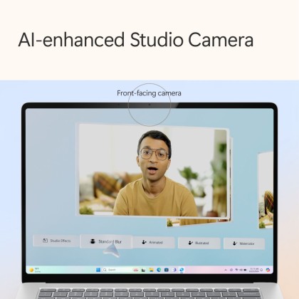 Microsoft Surface Laptop - Copilot+ PC - 15" touchscreen - Snapdragon® X Elite 12 Core - 16GB Memory - 256GB SSD - (7th Edition) - Platinum + FREE BUNDLE