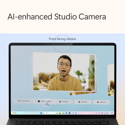 Microsoft Surface Laptop - Copilot+ PC - 15" touchscreen - Snapdragon® X Elite 12 Core - 16GB Memory - 512GB SSD - (7th Edition) - Black + FREE BUNDLE