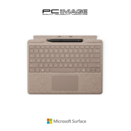 Microsoft Surface Pro Keyboard with Slim Pen - pair with Surface Pro (11th Edition), Surface Pro 8, or Surface Pro 9 - (2nd Edition)