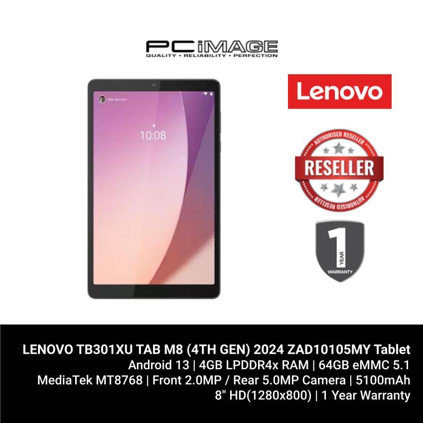 (美品) Lenovo Tab M8 (4th Gen) Lenovo Tab M8 (4th Gen) 2024 TB301FU Tablet - 8