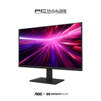 AOC x INFINITERACER 24B20JH2 Monitor (23.8" /1920x1080 /1MS /100Hz /HDMI /VGA /IPS)