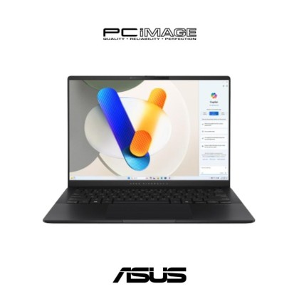ASUS VIVOBOOK S14 OLED (M5406W-AQD087WSM/AQD088WSM) Ryzen AI 9-365/ 24GB LPDDR5X/ 512GB SSD/ RADEON 880M/ 14" WUXGA 60Hz/ Win11/ OfficeHNS21/2 YEARS WARRANTY