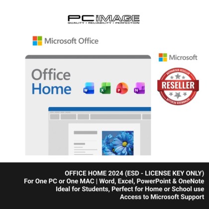 Microsoft Office Home 2024 (ESD - License Key Only)