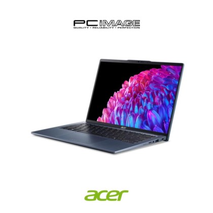 ACER Swift GO 14 SFG14-73-94XW 14" Laptop Pure Silver (U9-185H, 32GB LPDDR5X, 1TB SSD, Intel ARC, Win11H, OfficeHNS21+M365 BASIC, 2YW) + FREE RM200 TNG