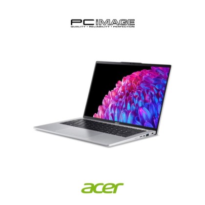 ACER Swift GO 14 SFG14-73-9249 14" Laptop Pure Silver (U9-185H, 16GB LPDDR5X, 1TB SSD, Intel ARC, Win11H, OfficeHNS21+M365 BASIC, 2YW)