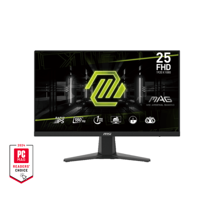 MSI MAG 256F 25" 1920X1080 1MS 180HZ GAMING MONITOR 3YEAR WARRANTY MSI MAG 256F 25" 1920X1080 1MS 180HZ GAMING MONITOR 3YEAR WARRANTY