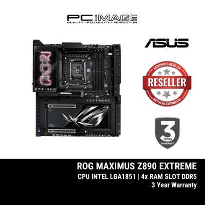 ASUS ROG MAXIMUS Z890 EXTREME DDR5 LGA1851 ATX GAMING MOTHERBOARD (3+1YW)