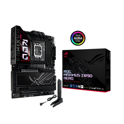 ASUS ROG MAXIMUS Z890 HERO DDR5 LGA1851 ATX GAMING MOTHERBOARD (3+1YW)