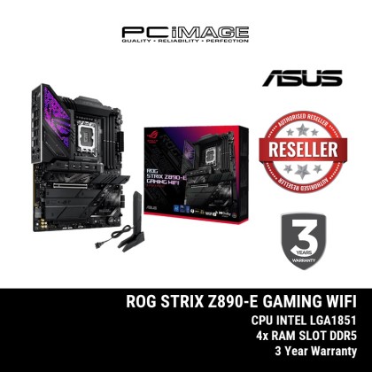 ASUS ROG STRIX Z890-E GAMING WIFI DDR5 LGA1851 ATX GAMING MOTHERBOARD (3+1YW)