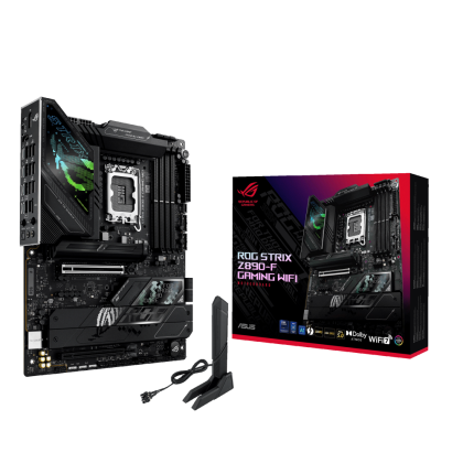 ASUS ROG STRIX Z890-F GAMING WIFI DDR5 LGA1851 ATX GAMING MOTHERBOARD (3+1YW)