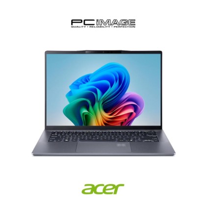 ACER Swift GO 14 AI SFG14-01-X49U 14.5" Laptop (SD X PLUS X1P-42-100, 16GB LPDDR5X, 1TB SSD, 14.5" IPS WUXGA, Win11H, OfficeHNS21+M365 Basic, 2YW) + FREE RM100 TNG ACER Swift GO 14 AI SFG14-01-X49U 14.5" Laptop (SD X PLUS X1P-42-100, 16GB LPDDR5X, 1TB SSD, 14.5" IPS WUXGA, Win11H, OfficeHNS21+M365 Basic, 2YW) + FREE RM100 TNG