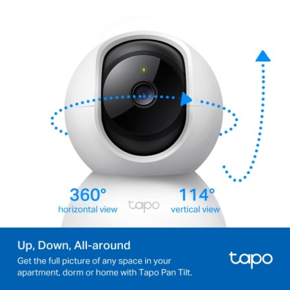 TP-LINK TAPO C200C 1080P FULL HD PAN/TILT HOME SECURITY WIFI CAMERA