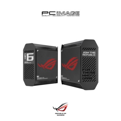 ASUS ROG Rapture GT6 Wifi 6 TRI-BAND Gaming Mesh System 2PACK